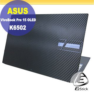 【Ezstick】ASUS K6502 K6502ZE 二代透氣機身保護膜 DIY包膜