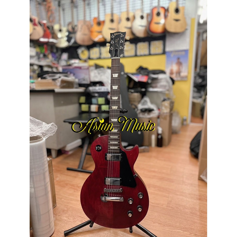 亞洲樂器 二手 店面展示琴 Gibson Les Paul Studio 70S tribute 電吉他（美廠）紅、美國製造