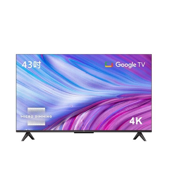 TCL 43吋 4K Google TV 智能連網液晶顯示器 43P737 含基本安裝 樓層費跨區費另計