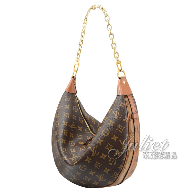 Shop Louis Vuitton Monogram Casual Style Canvas 2WAY 3WAY Chain Plain  Leather (SAC HOBO LOOP, M46311) by Mikrie