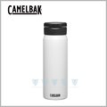 【美國CamelBak】750ml Fit Cap完美不鏽鋼保溫瓶(保冰) 經典白