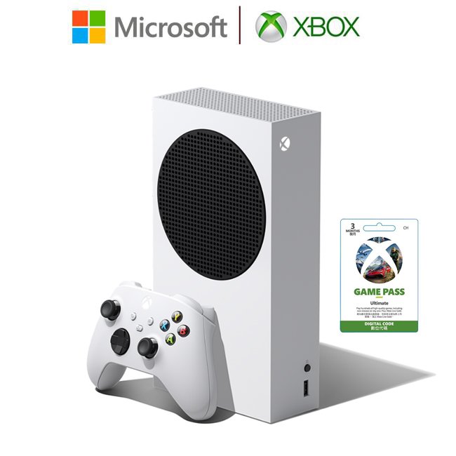【民權橋電子】Microsoft微軟 Xbox Series S 512GB遊戲主機 加XGPU 3個月*1 同捆組