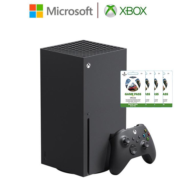 【民權橋電子】Microsoft微軟 Xbox Series X 1TB遊戲主機 加 XGPU 3個月*4 同捆組