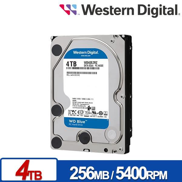 WD 40EZAZ 藍標 4TB 3.5吋SATA硬碟