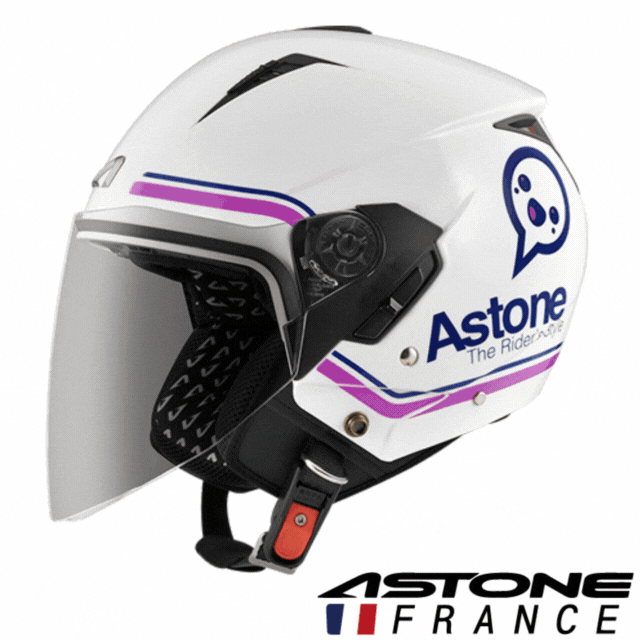 【ASTONE】RST-AQ11 輕量化 3/4 半罩 安全帽 加長風鏡 內墨片 眼鏡溝 耳機孔 內襯可拆洗