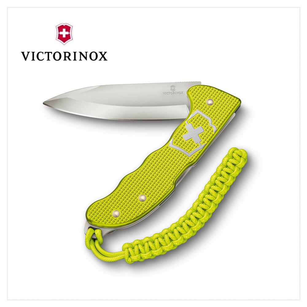 VICTORINOX 瑞士維氏 瑞士刀 鋁合金 4用 136mm 限量版電光黃 0.9415.L23