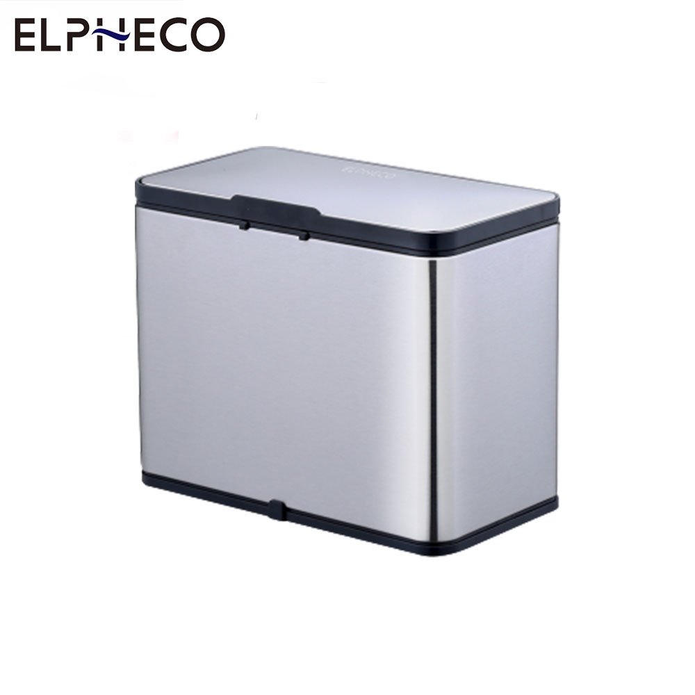 【大王家電館】【熱銷搶購+原廠公司貨】美國ELPHECO ELPH540 不鏽鋼滑蓋掛式垃圾桶