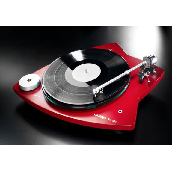 Thorens TD 309黑膠唱盤(墨紅色)+TP92唱臂 (不含唱頭)