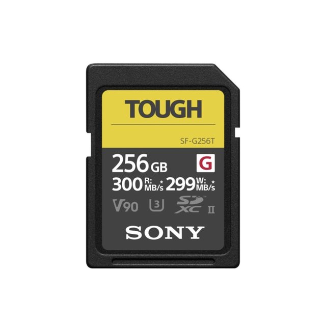 【SONY】SF-G256T SD記憶卡 256G 支援4K攝影 (公司貨)