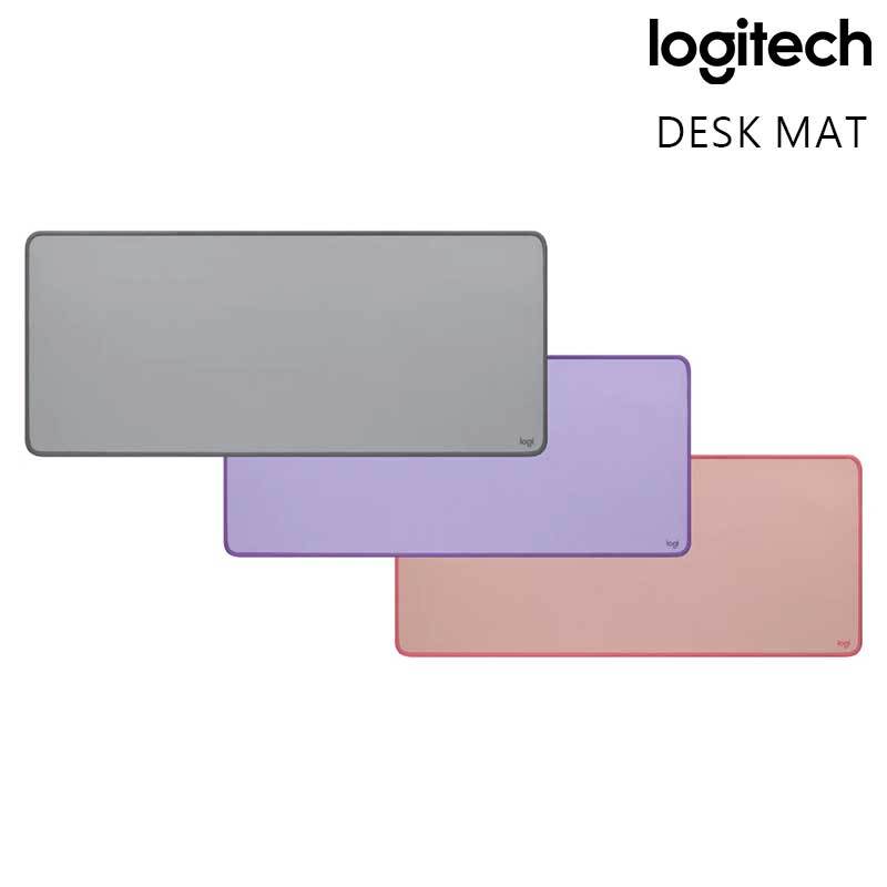 Logitech 羅技 DESK MAT 30cmX70cm 滑鼠墊 桌墊 夢幻紫 玫瑰粉 沉穩灰