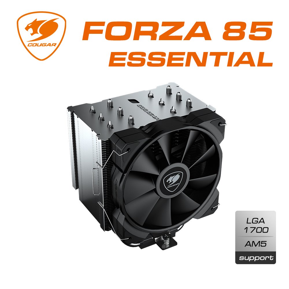 COUGAR 美洲獅 FORZA 85 ESSENTIAL 塔式散熱器 專業款 CPU散熱器 空冷