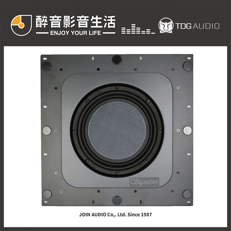 【醉音影音生活】美國 TDG Audio Signature IWS-10 單顆 嵌入式超低音喇叭/崁壁/崁頂/吸頂