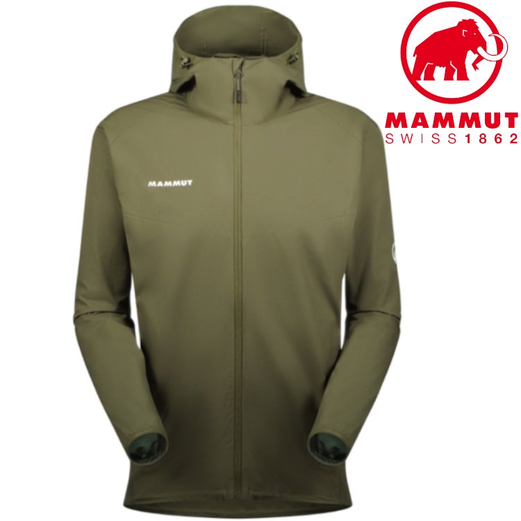 Mammut 長毛象GRANITE SO AF 男款防潑水軟殼連帽外套亞版1011-00322