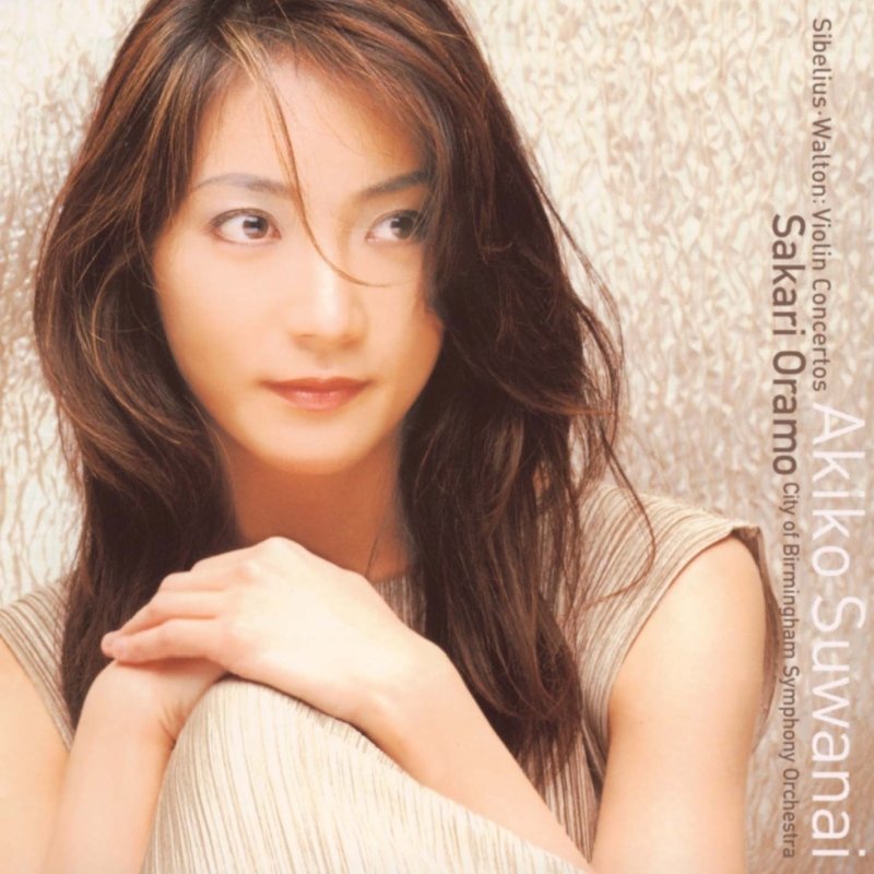 (UNIVERSAL JP)西貝流士、華爾頓：小提琴協奏曲/諏訪內晶子 Akiko Suwanai