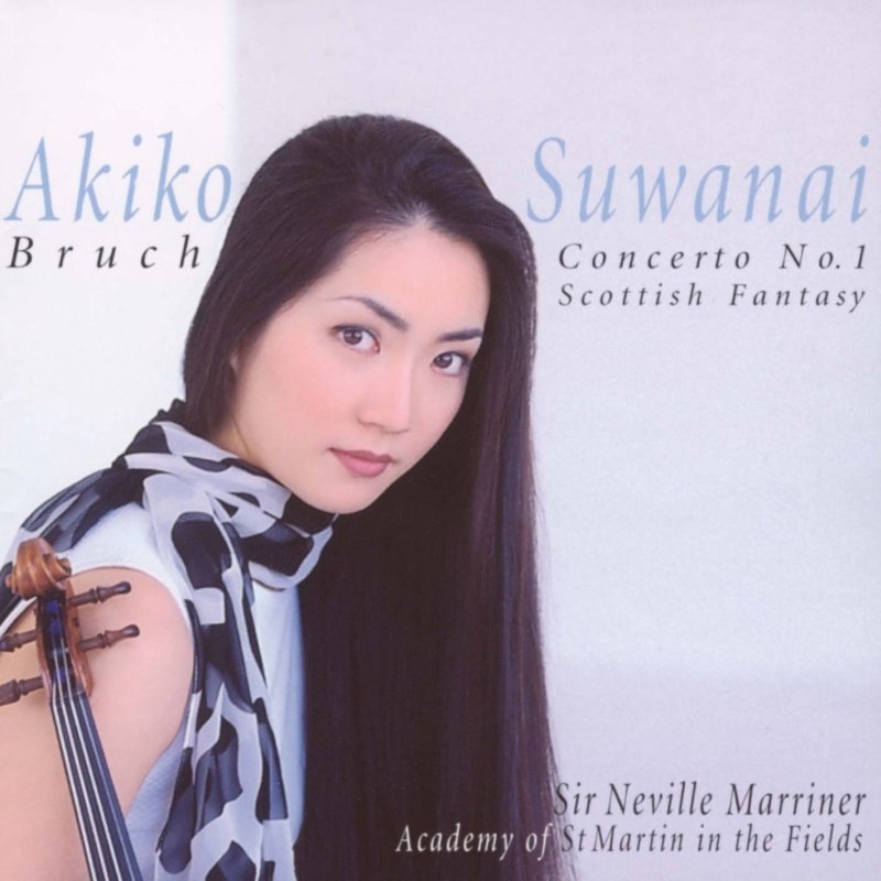 (UNIVERSAL JP)布魯赫：第一號小提琴協奏曲、蘇格蘭幻想曲/諏訪內晶子 Akiko Suwanai