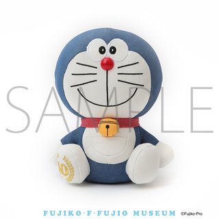 日本 東京 藤子F不二雄博物館 限定 哆啦A夢 10週年 紀念 娃娃 布偶 玩偶