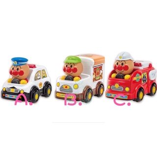 日本 Anpanman 麵包超人 兒童玩具 警車 消防車 販賣車(3款可選)