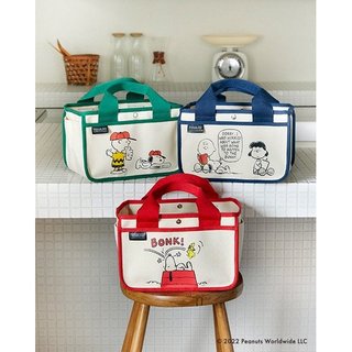 日本雜誌 附錄 snoopy 史努比 手提包 托特包 收納 整理 帆布包 化妝包 盥洗包(3色可選)