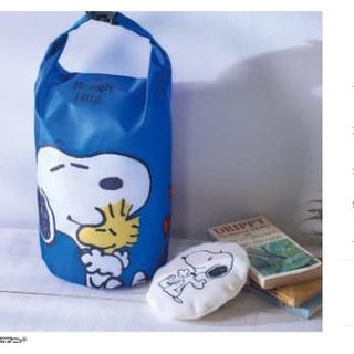日本雜誌 附錄 SNOOPY 史努比 收納 便當袋 手提包