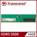Transcend 創見 JetRam DDR5 5600 16GB 桌上型記憶體(JM5600ALE-16G)