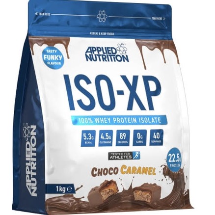 英國原裝進口 Applied Nutrition超級分離乳清蛋白 巧克力焦糖口味 1kg 2.2磅