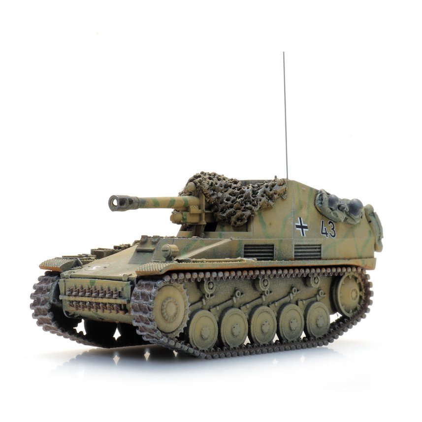 MJ 預購中 Artitec 6870486 HO規 Sd.Kfz. 124 Wespe Camo 坦克.迷彩