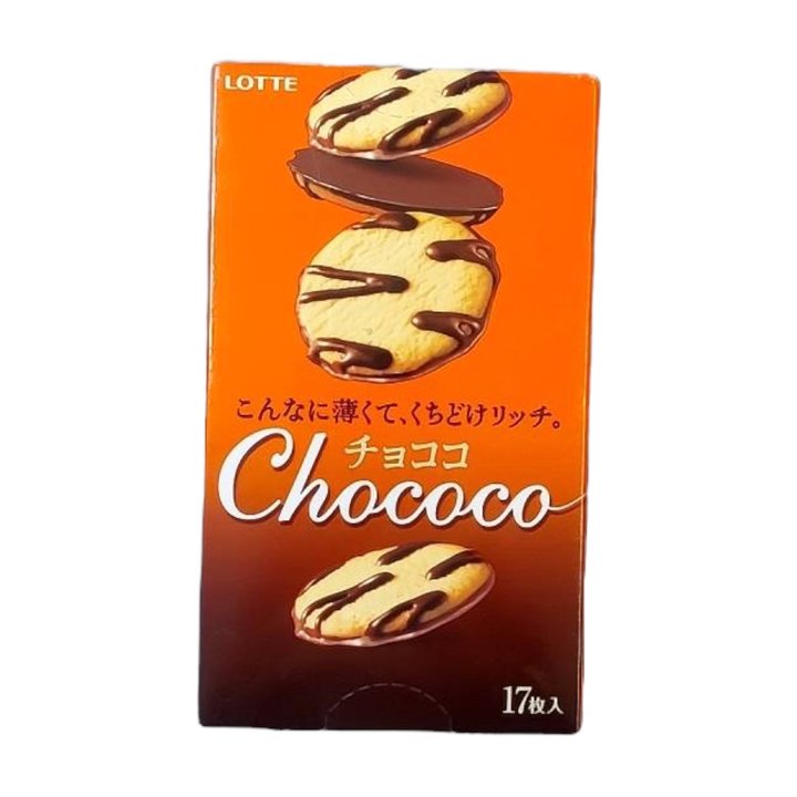 LOTTE Chococo巧克力薄燒餅乾2入