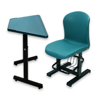【US14-02】升降式梯形課桌椅(整組) #109As-1