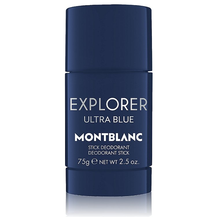Montblanc Explorer Ultra Blue Deodorant Stick 探尋藍海體香膏 75g (原廠公司貨)