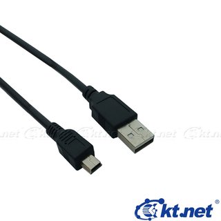 【鼎立資訊 】KTNET USB A公轉MINI 5P充電傳輸線 1.5M