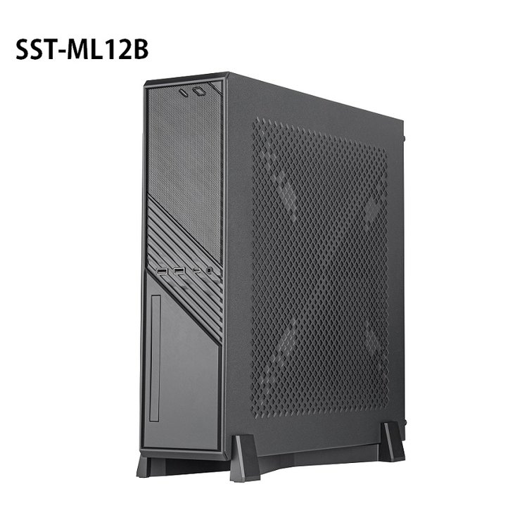 米特3C數位–SilverStone 銀欣 MILO 12超薄型Mini-ITX機殼/SST-ML12B