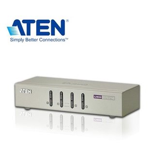 【鼎立資訊 】ATEN 4埠 USB KVM多電腦切換器 (按鍵切換,non-HotKey)
