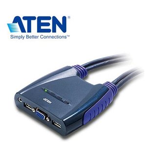 【鼎立資訊 】ATEN 4埠USB KVM多電腦切換器 (HotKey切換) 四台電腦共用1組鍵鼠
