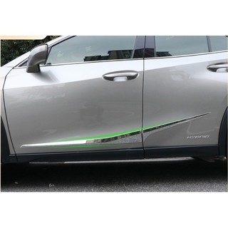 19-21款 Lexus 車身飾條UX260車身門板 UX200外飾防撞防護亮片裝飾條 車身車側飾條