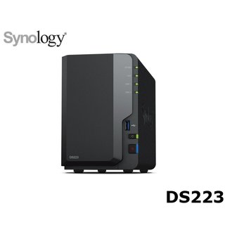【新品上市】Synology 群暉 DS223 2Bay NAS網路儲存伺服器(取代DS218) 含稅公司貨(7999元)