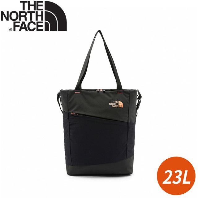【The North Face 23L 多功能休閒背提包《黑/玫瑰金》】81C2/單肩背提包/兩用包/手提包/筆電包