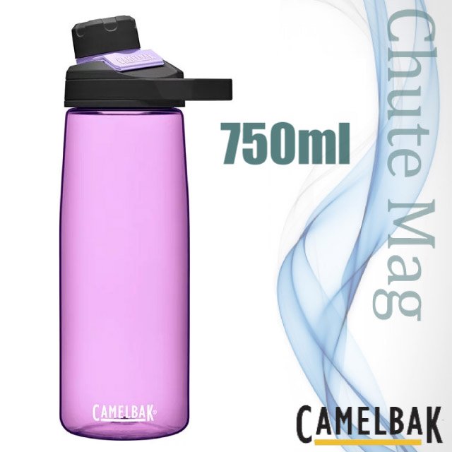 【美國 CAMELBAK】Chute Mag 戶外運動水瓶RENEW 750ml.運動水壺.茶壺.休閒壼/磁力瓶嘴蓋.安全無毒材質Tritan™/CB2470502075 粉紫