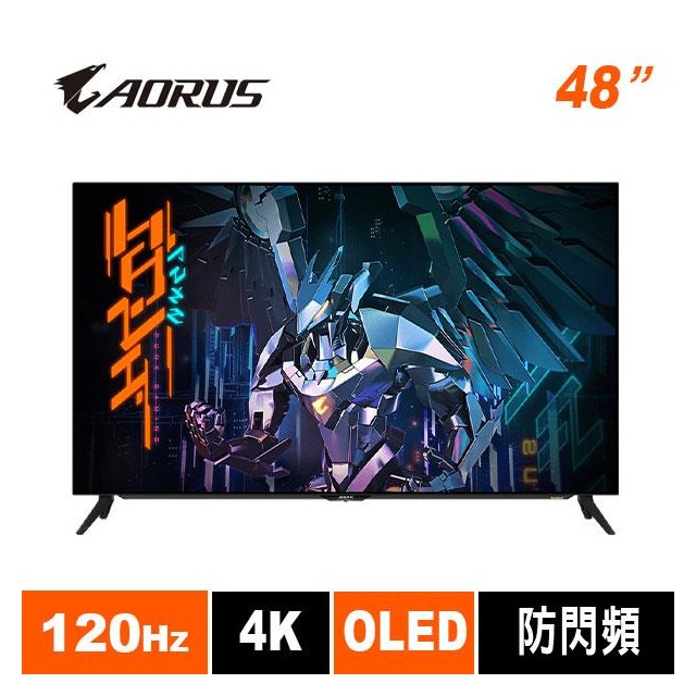 技嘉GIGABYTE AORUS FO48U 48型OLED HDR真4K電競螢幕