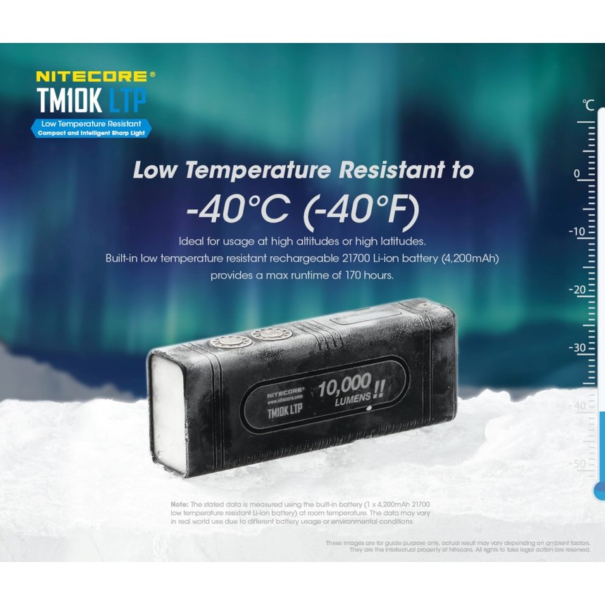 【特價】NiteCore TM10K泛光智能搜索高亮度手電筒(10000流明)/新款耐低溫設計- NITECORE TM10K LTP