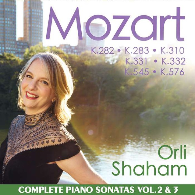 CC21 莫札特:鋼琴奏鳴曲第2,第3集 歐莉.夏漢 鋼琴 Orli Shaham / Mozart: Piano Sonatas, Vol.2 &amp; Vol.3 (Canary Classics)