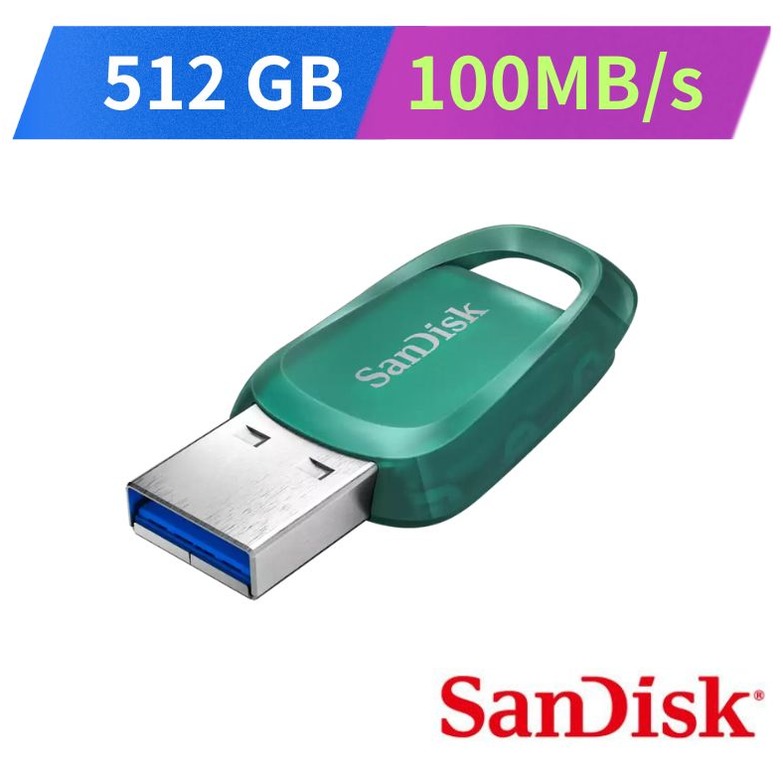 SanDisk CZ96 Ultra Eco USB 3.2 隨身碟 - 512GB