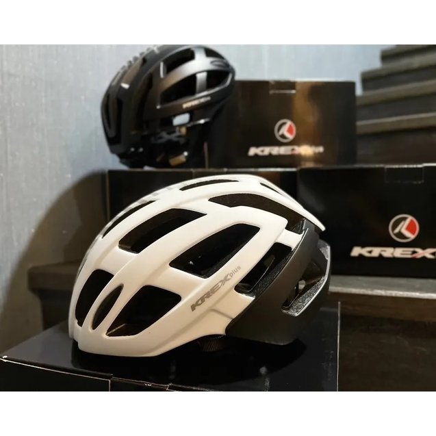 Krex plus 自行車公路車登山車 自行車帽 舒適多色安全帽+安全帽後燈