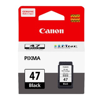 Canon PG-47 原廠黑色墨水匣(含噴頭) 適用 E400