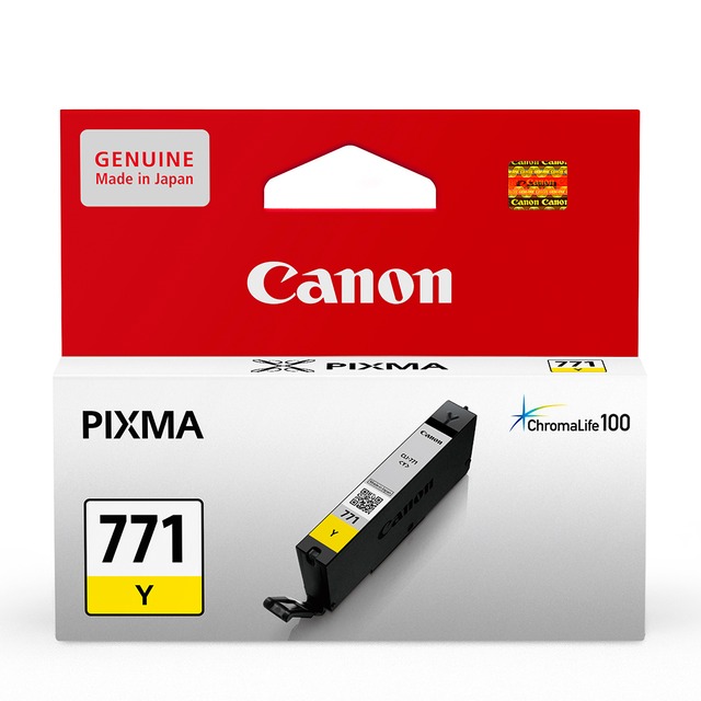 Canon CLI-771 Y 原廠黃色標準墨水匣 適用 MG5770 MG6870 MG7770 TS5070 TS6070 TS8070