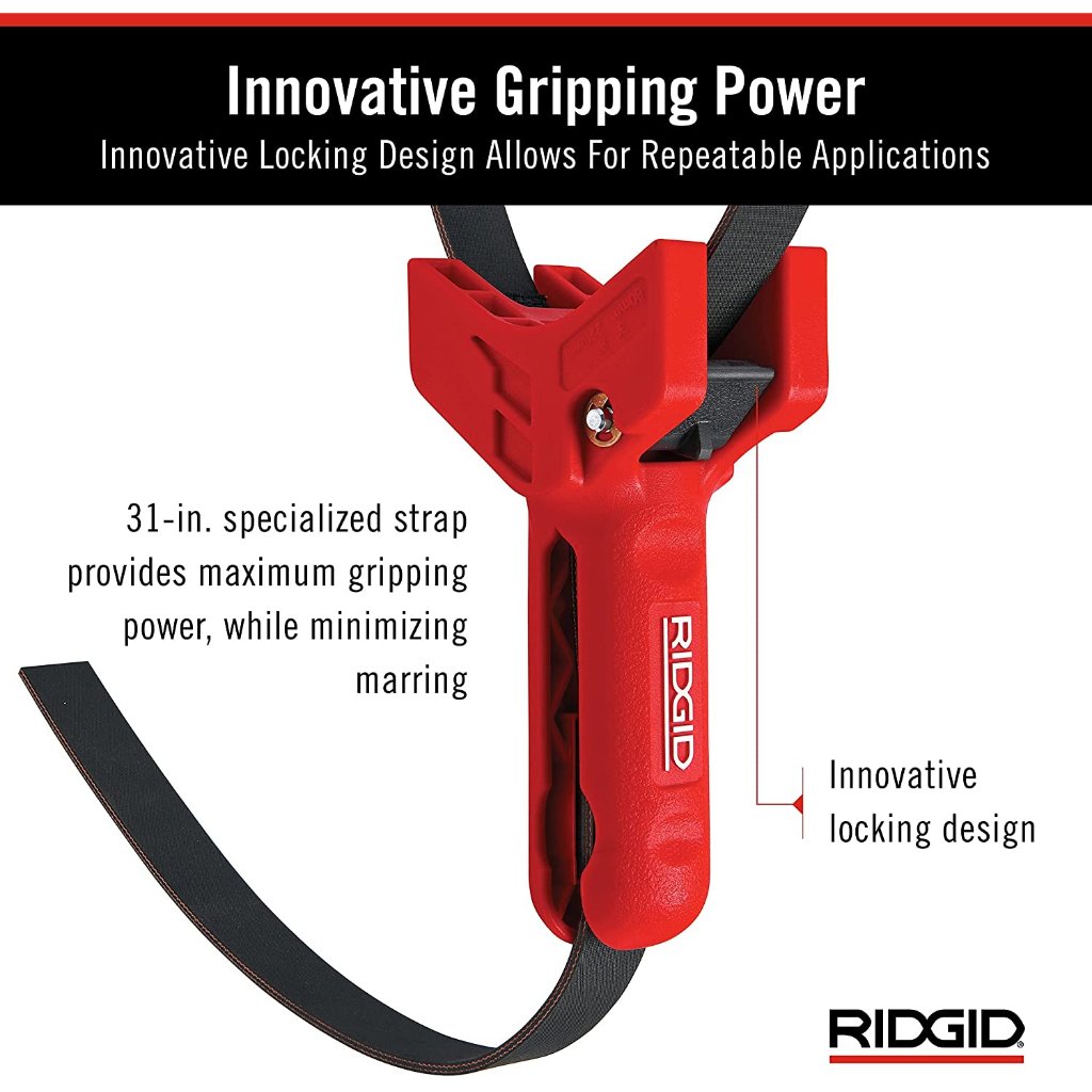 五金大王】含稅42478 美國RIDGID 里奇塑料管固定鉗配管工具3英吋-8英吋