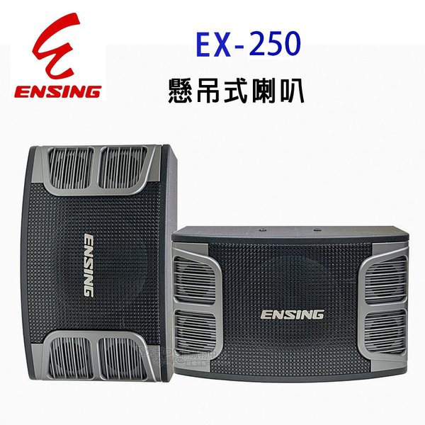 燕聲 ENSING EX-250 超高音二音路/三單體低音反射式 懸吊/桌放/卡拉OK專用喇叭