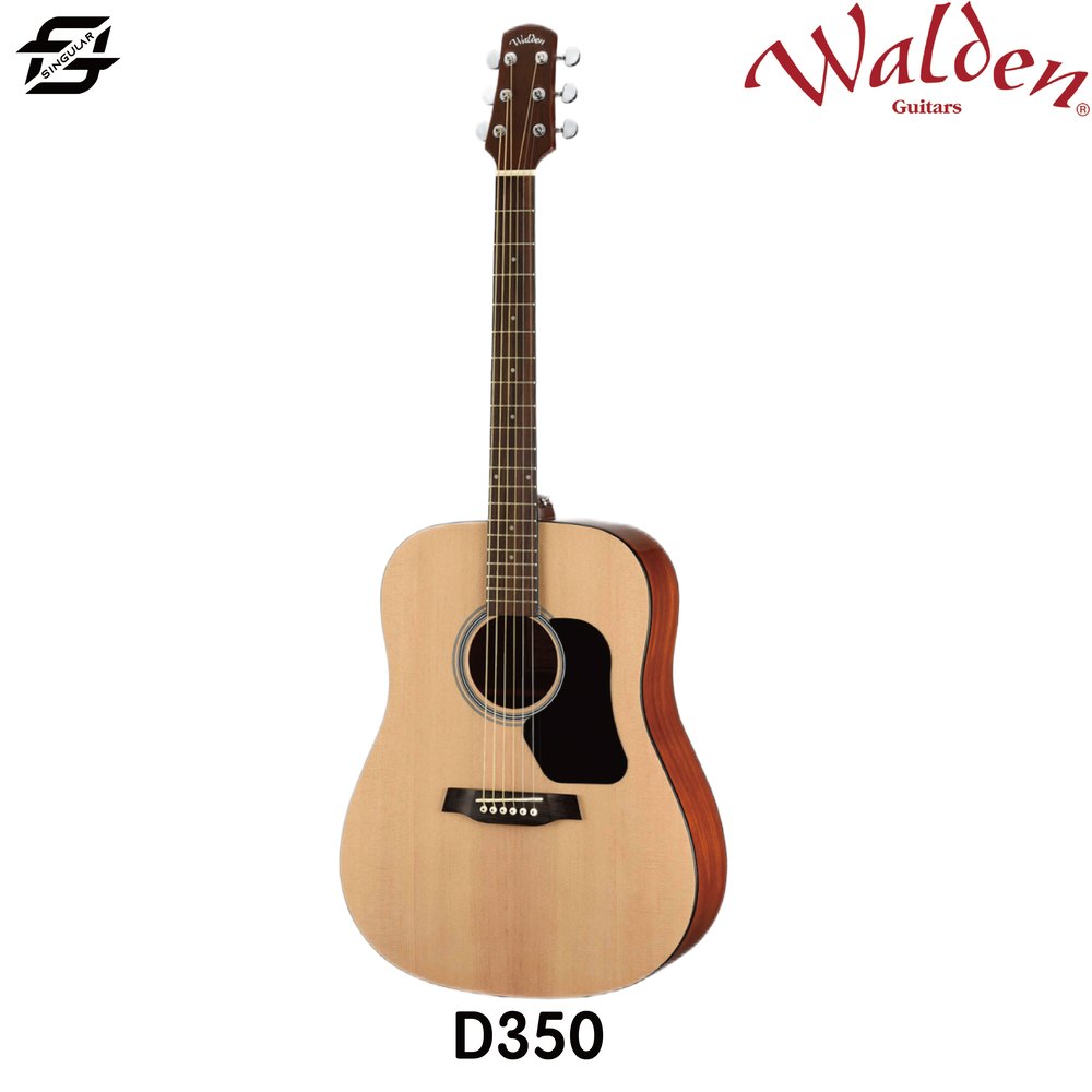 【非凡樂器】Walden 木吉他D350 / 41吋D桶身吉他 / 含琴袋 / 公司貨保固