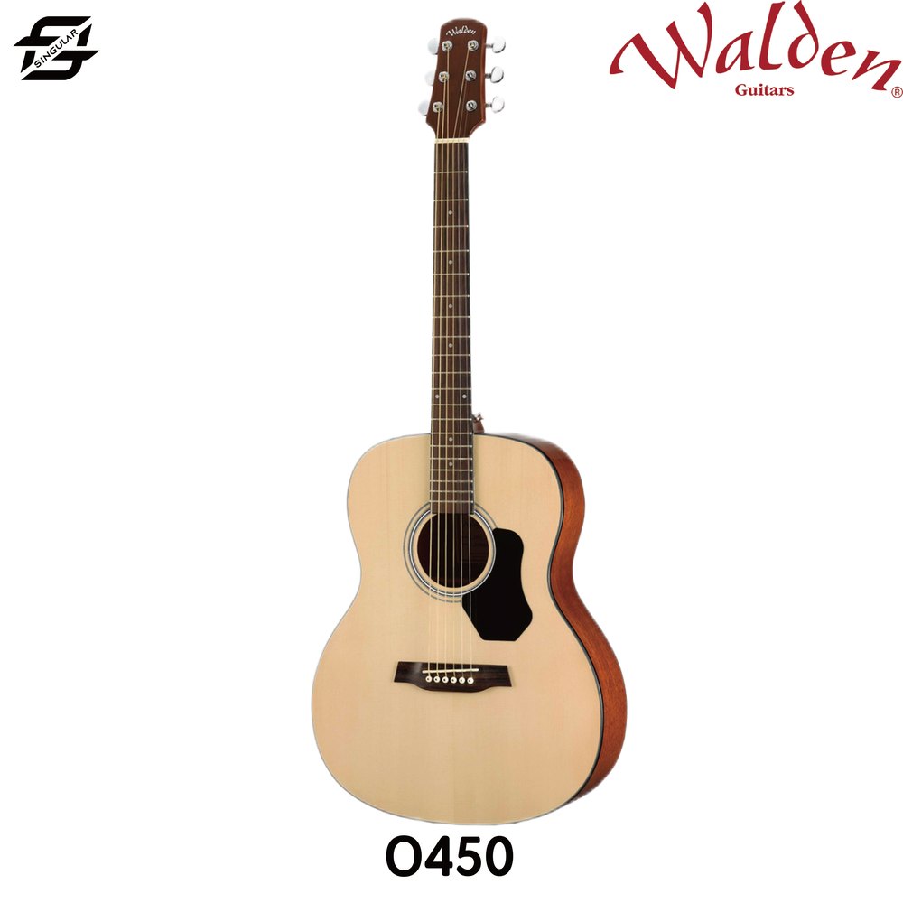 【非凡樂器】Walden 面單木吉他O450 / 39吋OM桶身吉他 / 含琴袋 / 公司貨保固