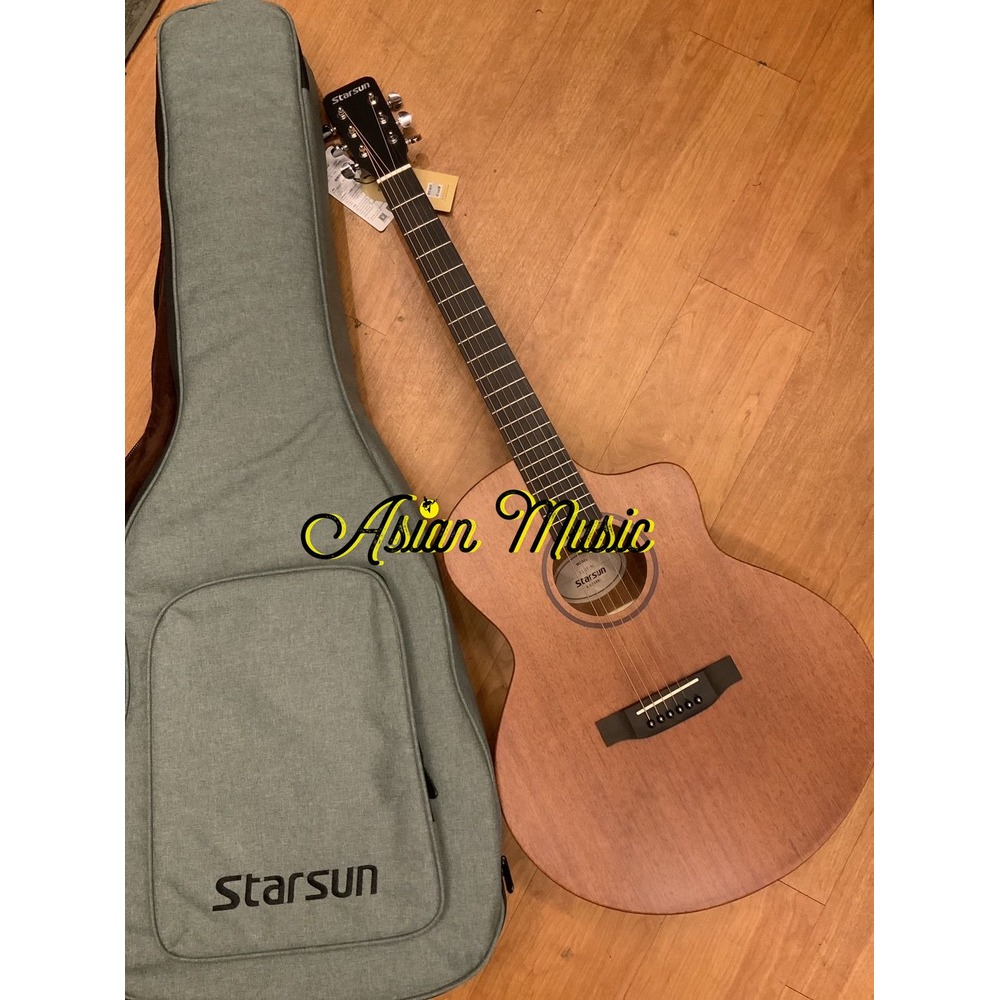 亞洲樂器 【台灣品牌】Starsun 超優質 S1系列 單板 雲杉木木吉他、JF-M、贈琴袋.CAPO匹克5片.背帶