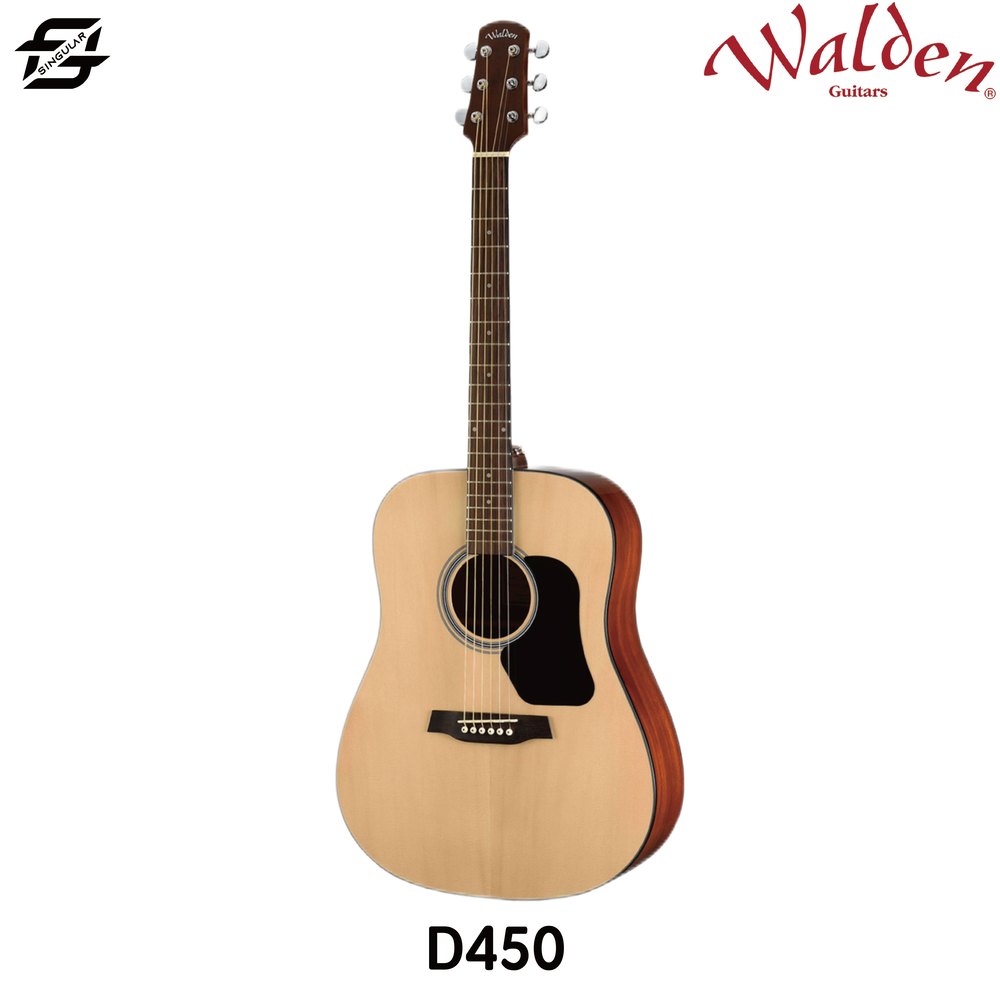 【非凡樂器】Walden 面單木吉他D450 / 41吋D桶身吉他 / 含琴袋 / 公司貨保固